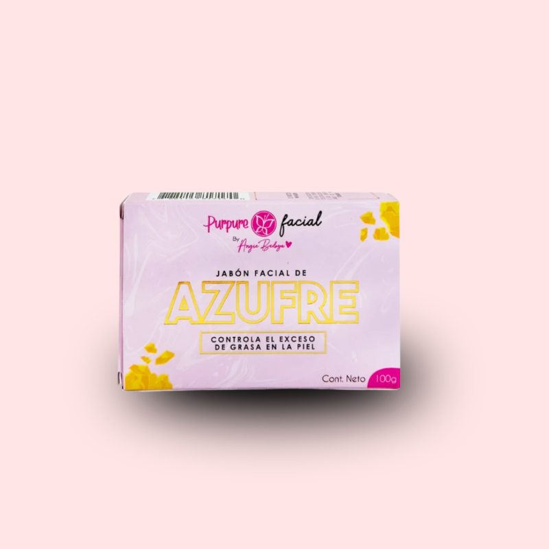 Jabon Facial Barra Azufre Purpure