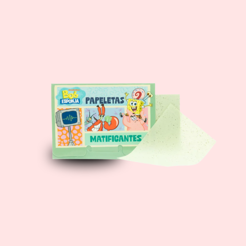 Papeletas Matificantes Bob Esponja